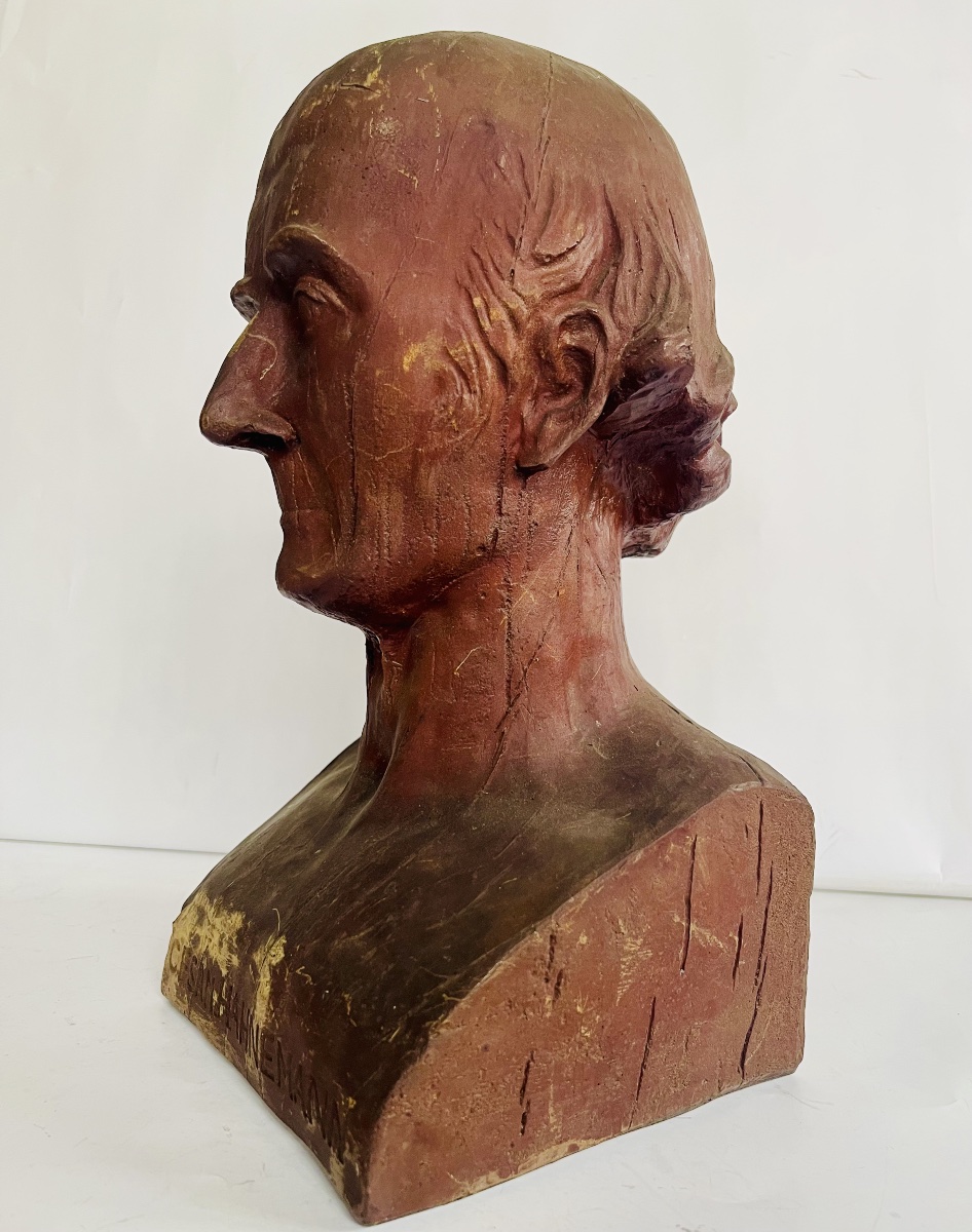 Wooden Statue Of Samuel Hahnemann-photo-4
